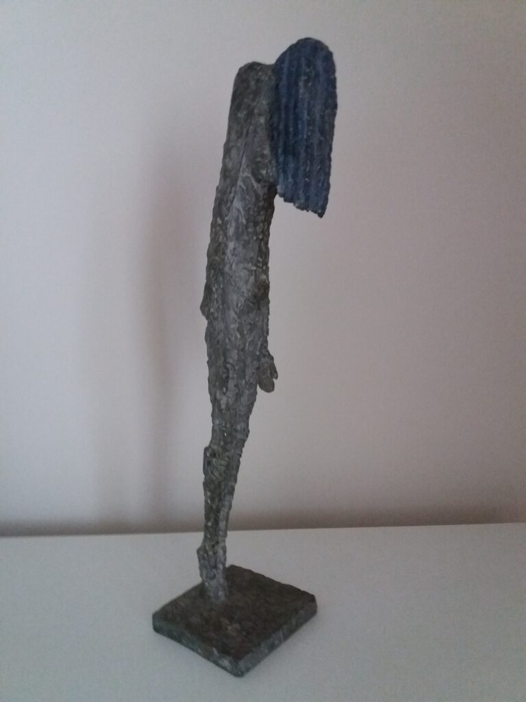 Polychromovaná socha Olbram Zoubek